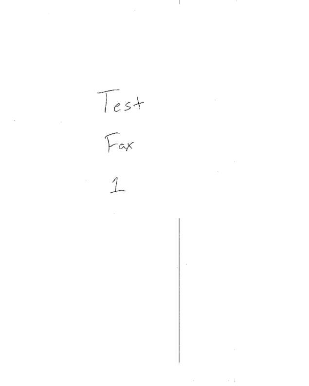fax page