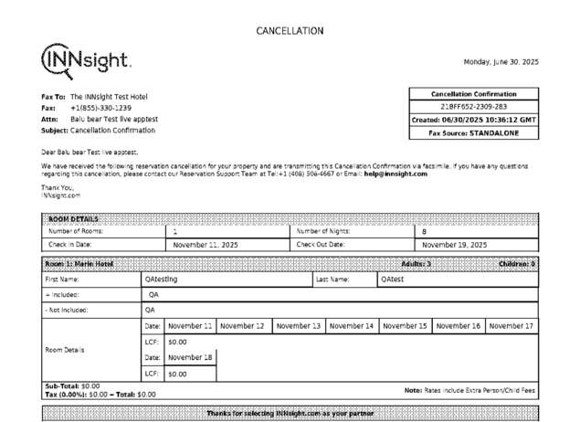 fax page