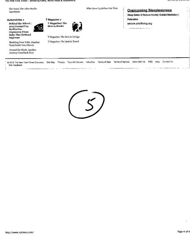 Fax page