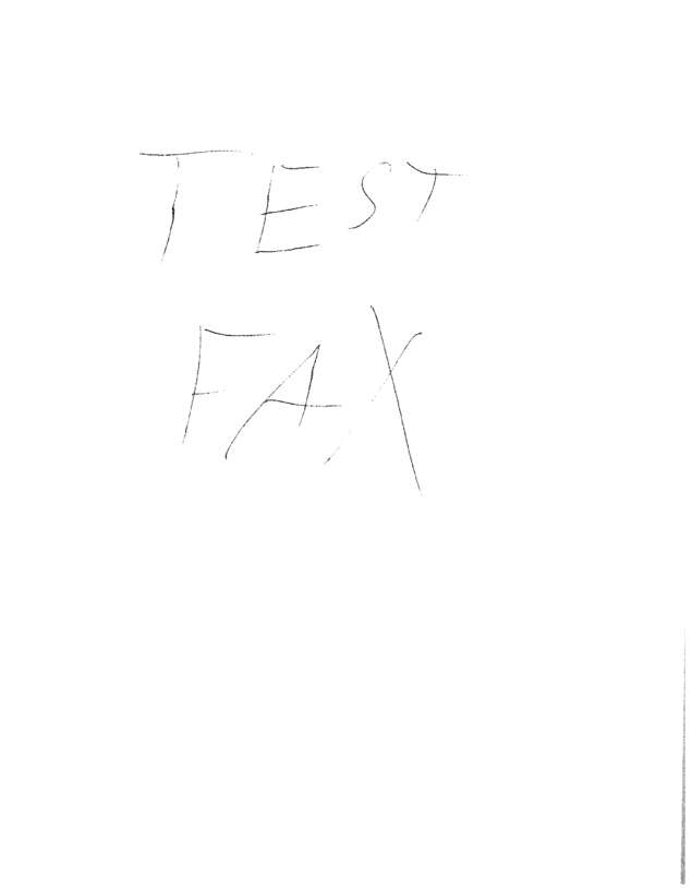 fax page