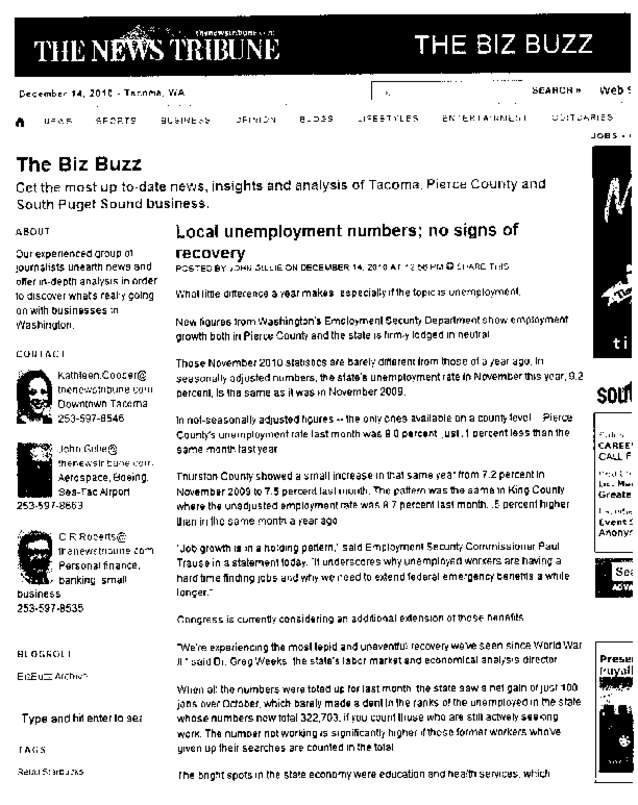 Fax page