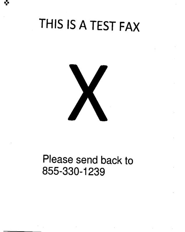 fax page