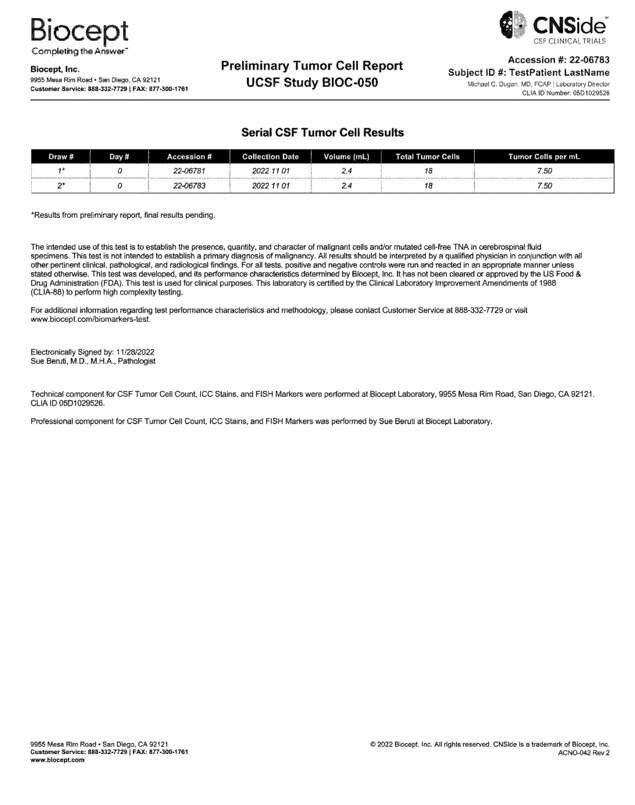 Fax page
