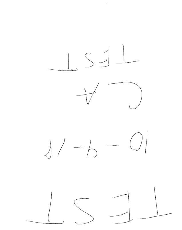 Fax page