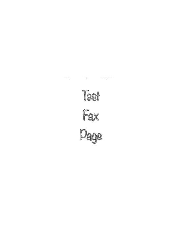 fax page