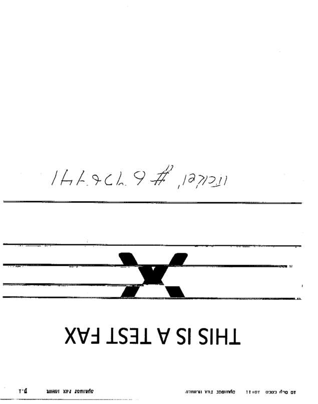 fax page