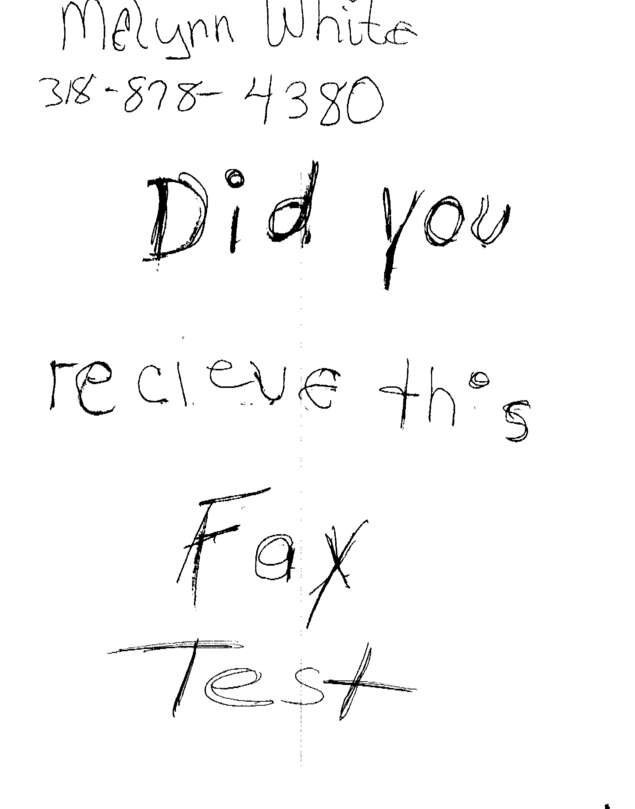 fax page