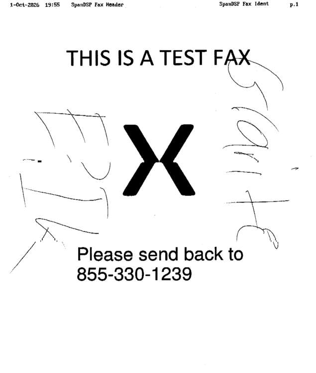 fax page