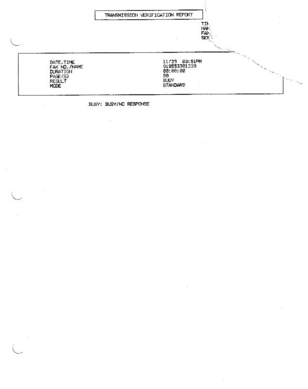 Fax page