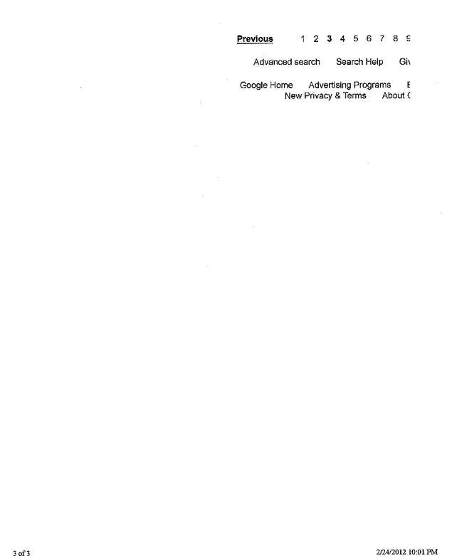 Fax page