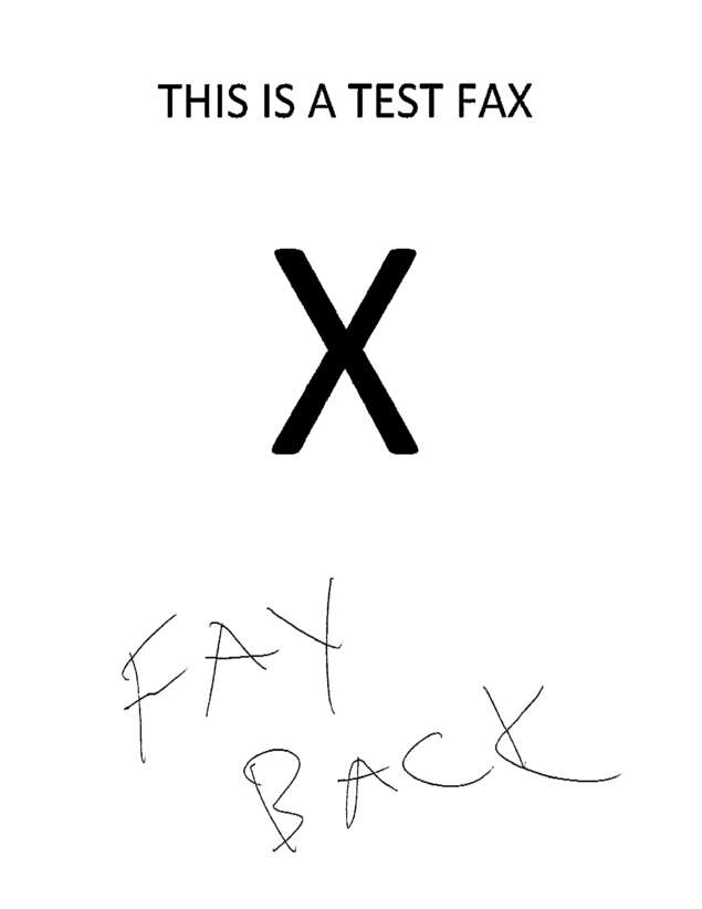 fax page