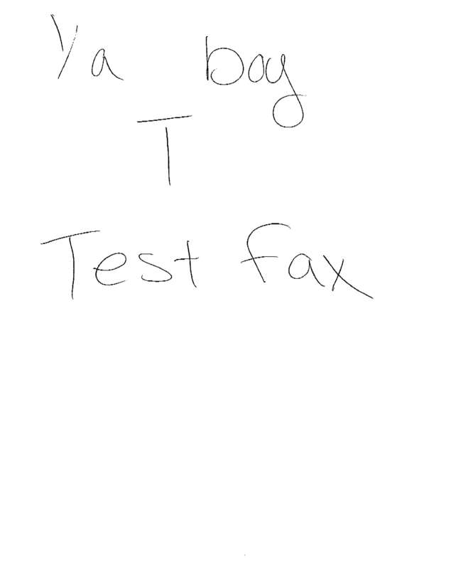 fax page