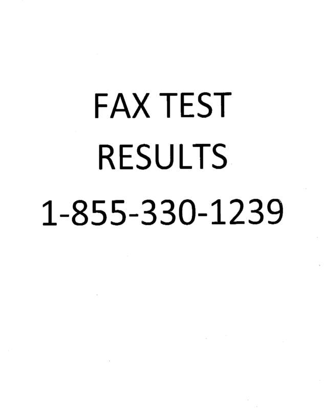 fax page