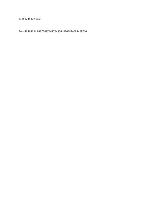 Fax page