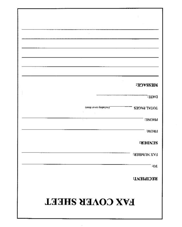 fax page