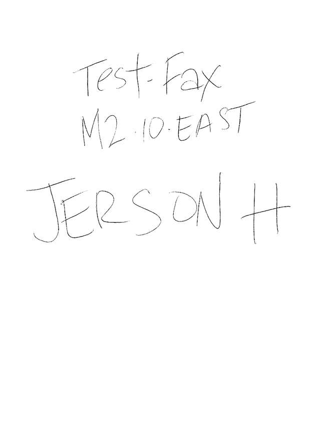 Fax page