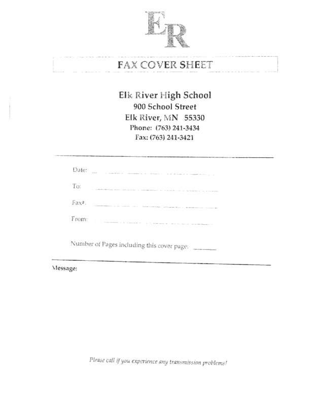 Fax page
