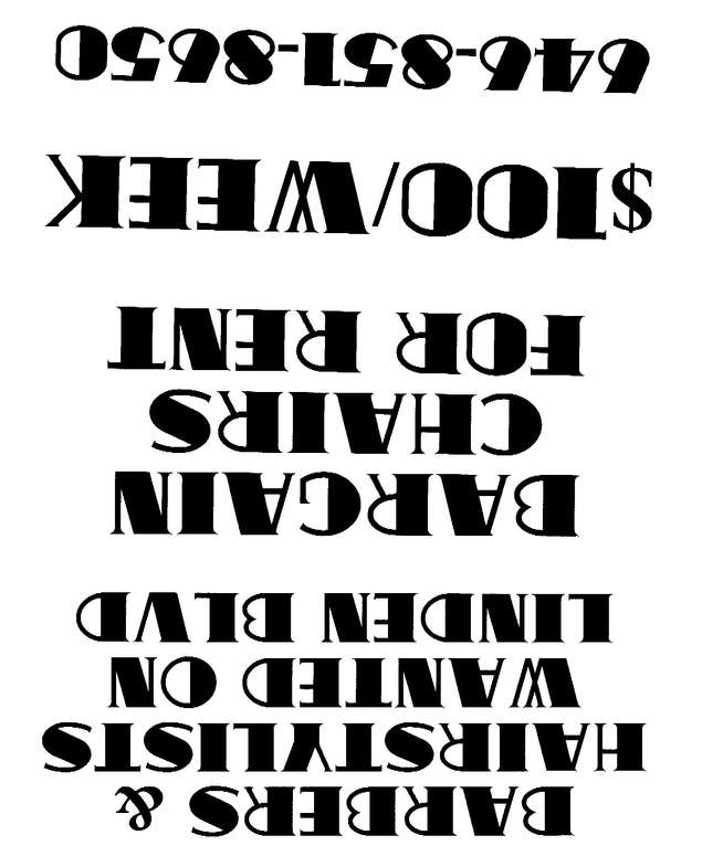 Fax page