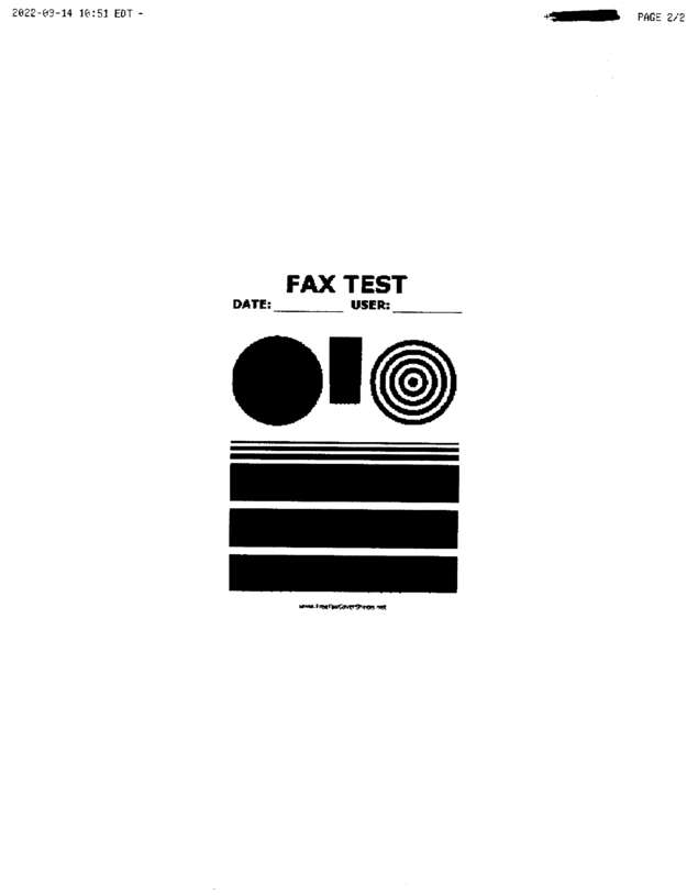 fax page