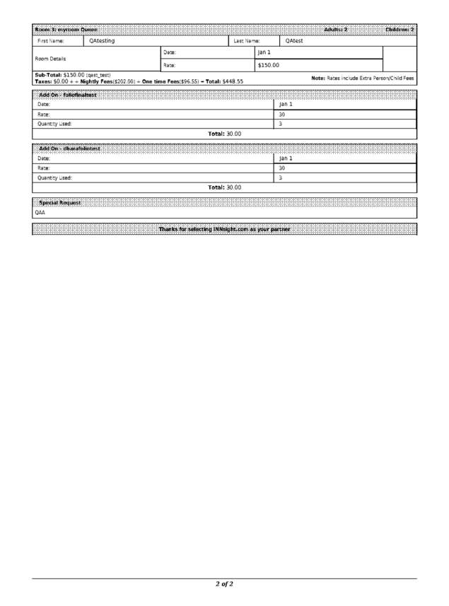 Fax page