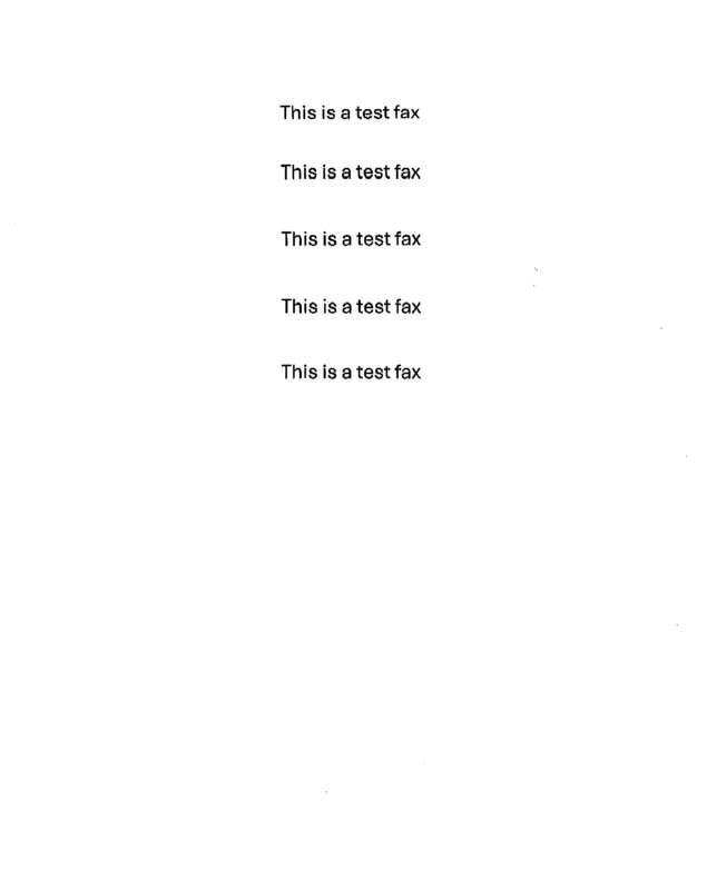 fax page