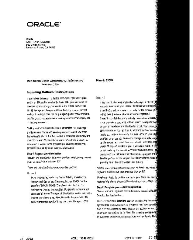 Fax page