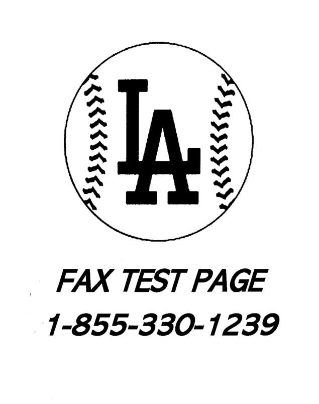 fax page