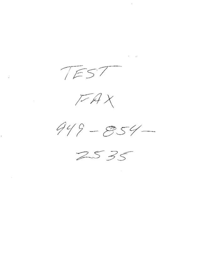 Fax page