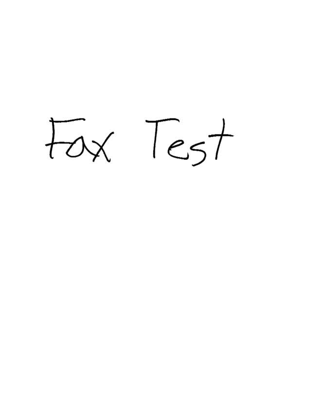 fax page
