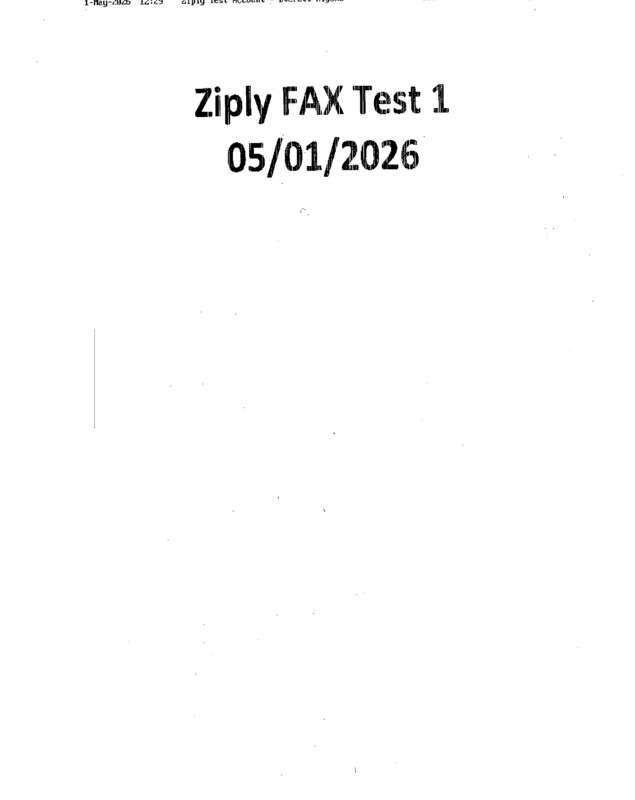 fax page