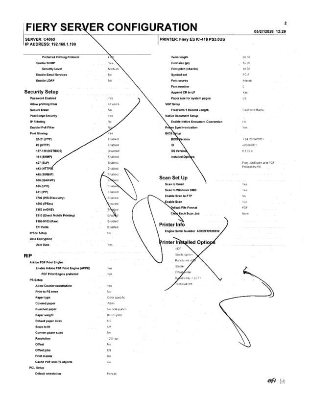 fax page