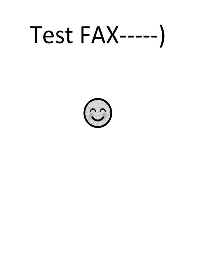 fax page