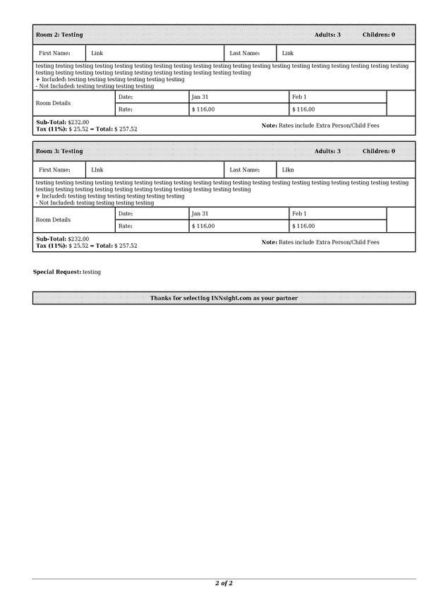 Fax page