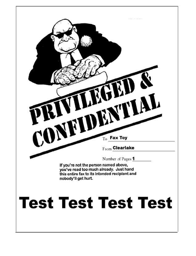 fax page