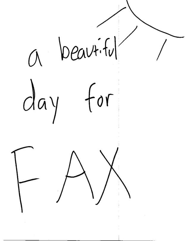 fax page