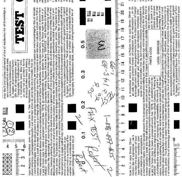 Fax page