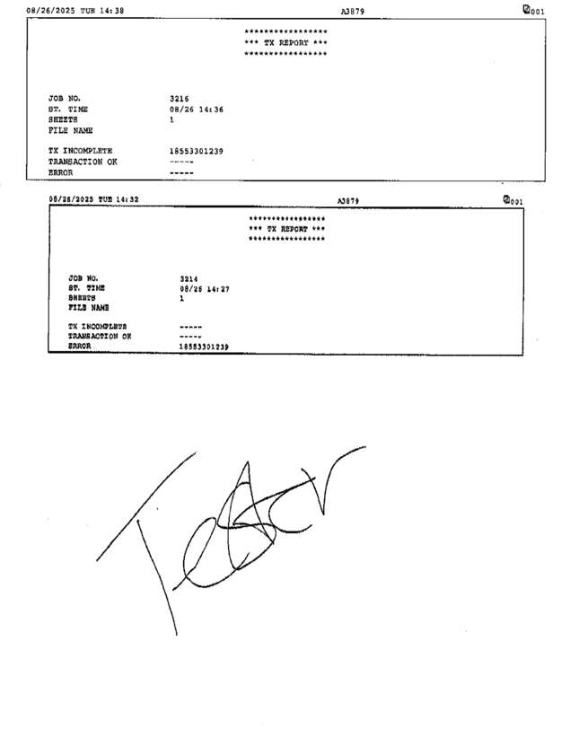 fax page