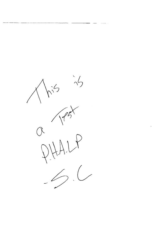 Fax page