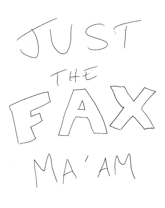 fax page