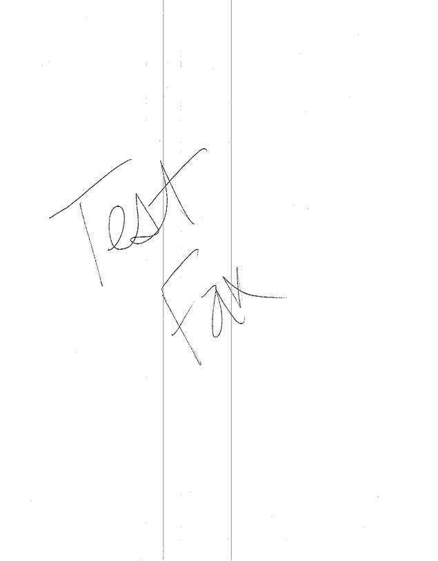 Fax page