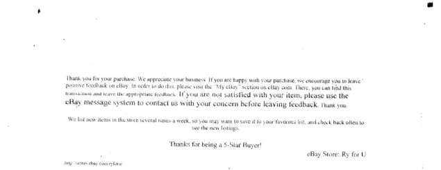 Fax page