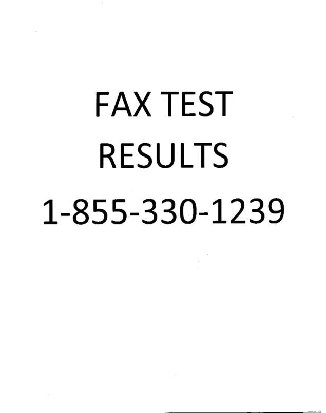 fax page