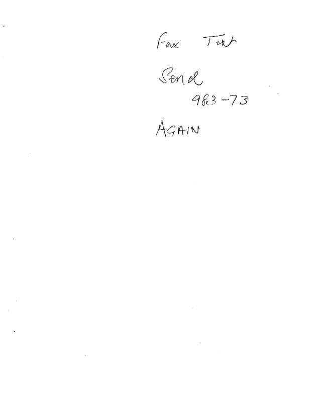 Fax page
