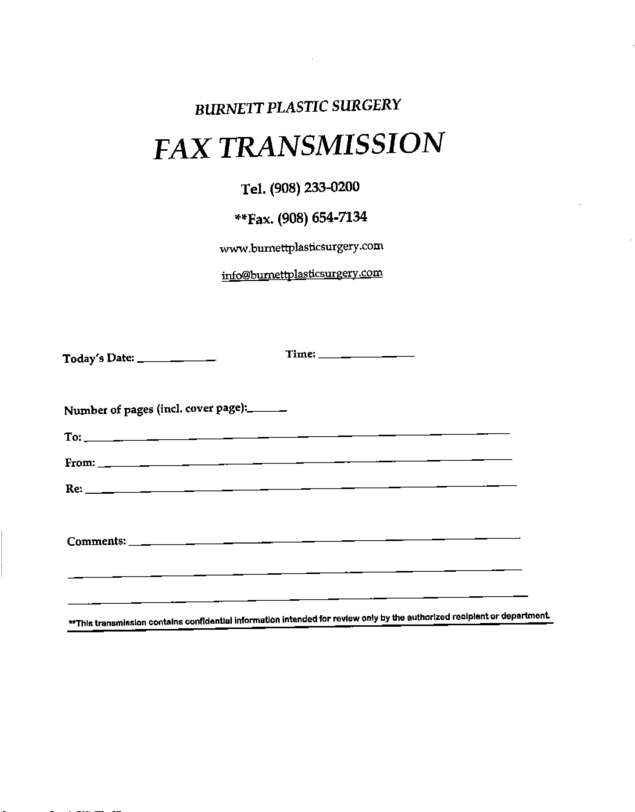 fax page