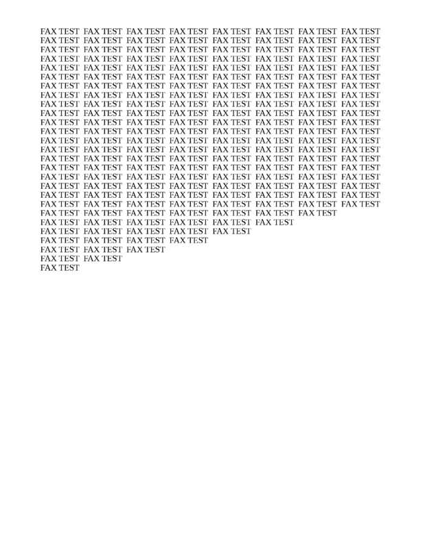 Fax page
