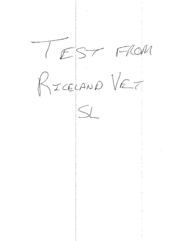 Fax page