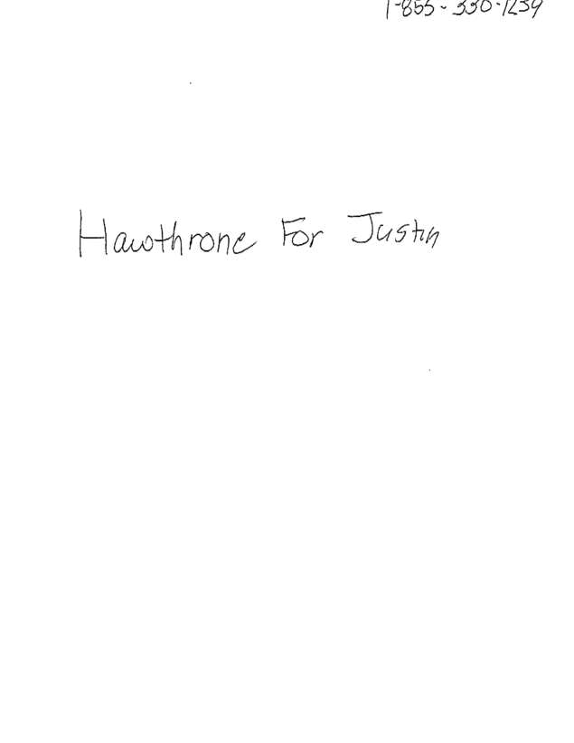 Fax page