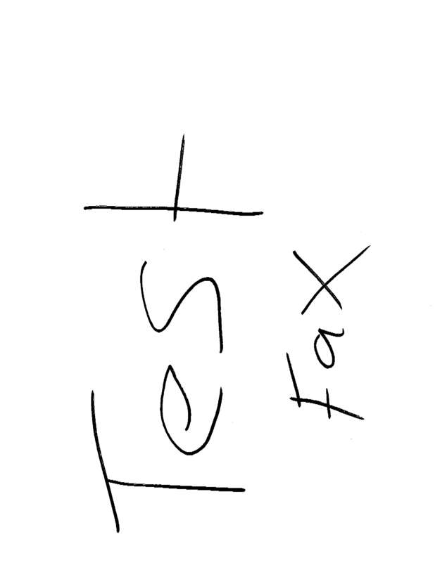 fax page