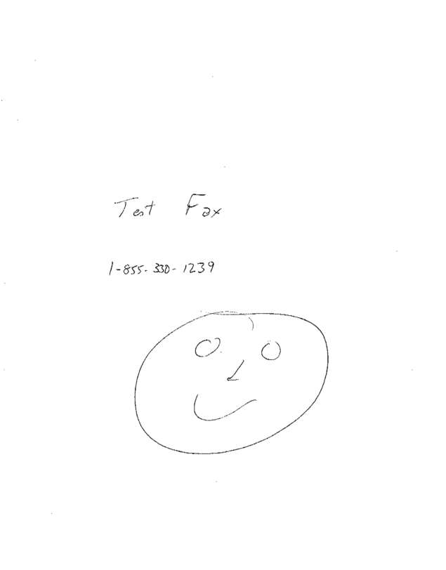 Fax page