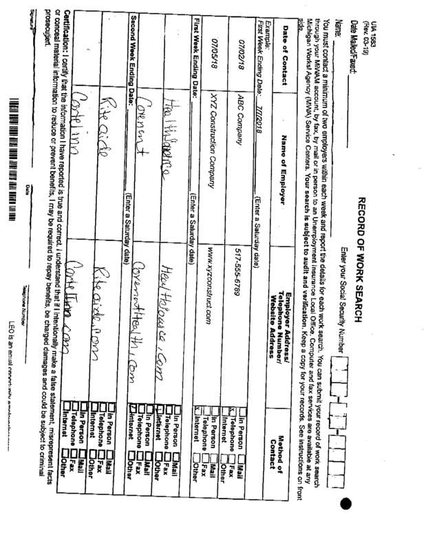 fax page